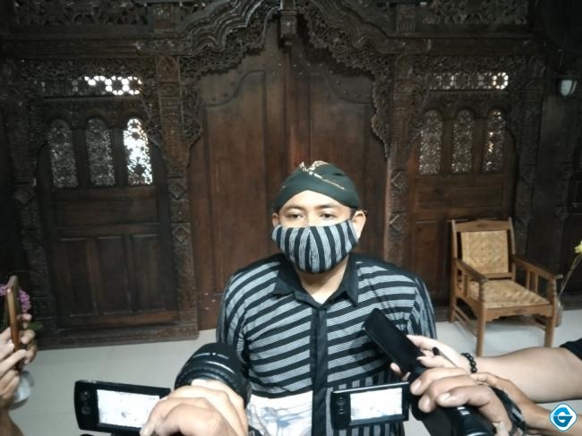 Bupati Ngawi Oni Anwar usai bersilaturahmi dengan para pelaku seni dan wisata